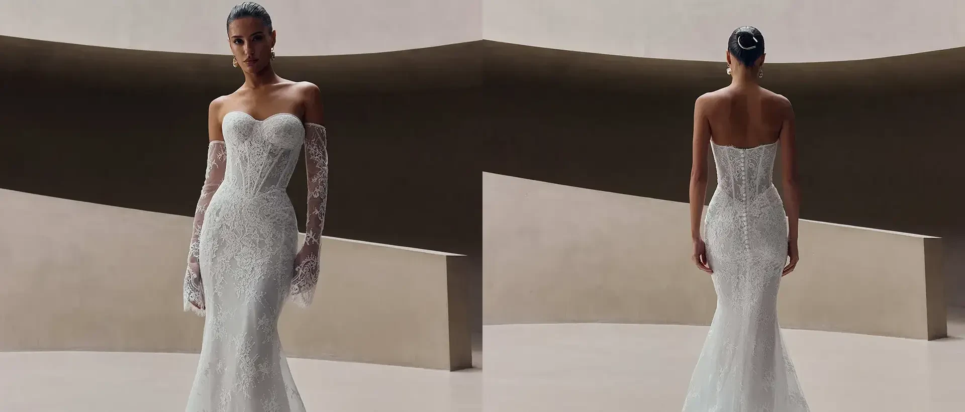 Finding the Perfect Fit-and-Flare Wedding Dress in the Inland Empire Image